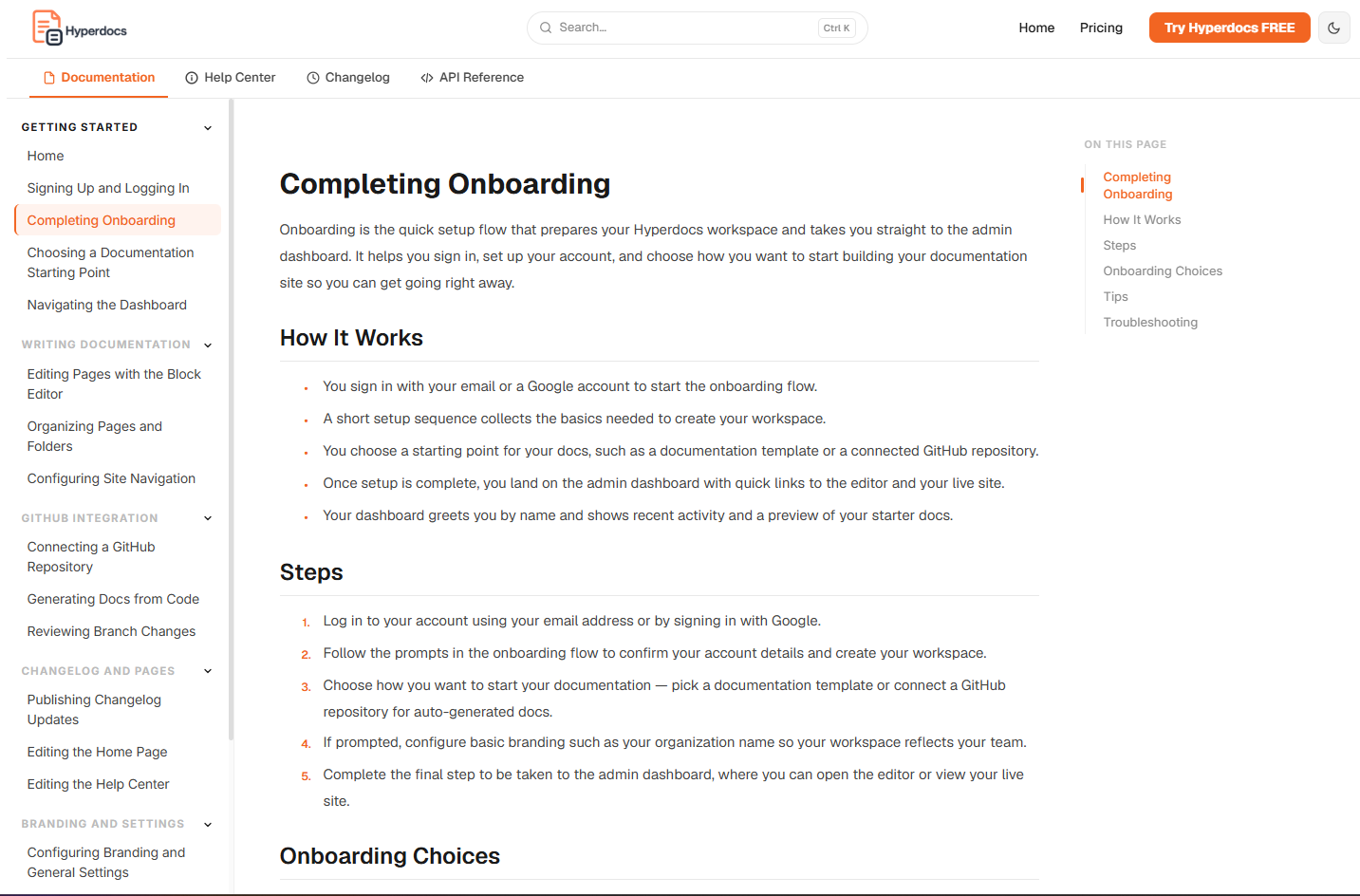 GitHub repo to structured documentation drafts